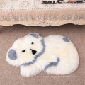 Super Soft Cartoon Pattern Cute Koala Sheepskin Rug